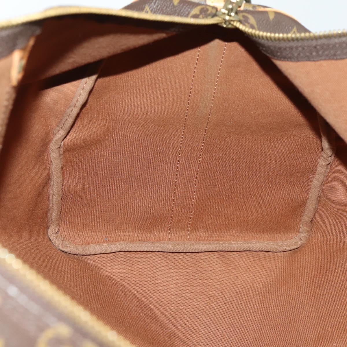 LOUIS VUITTON Monogram Keepall Bandouliere 50 Boston Bag M41416 LV Auth 171729A