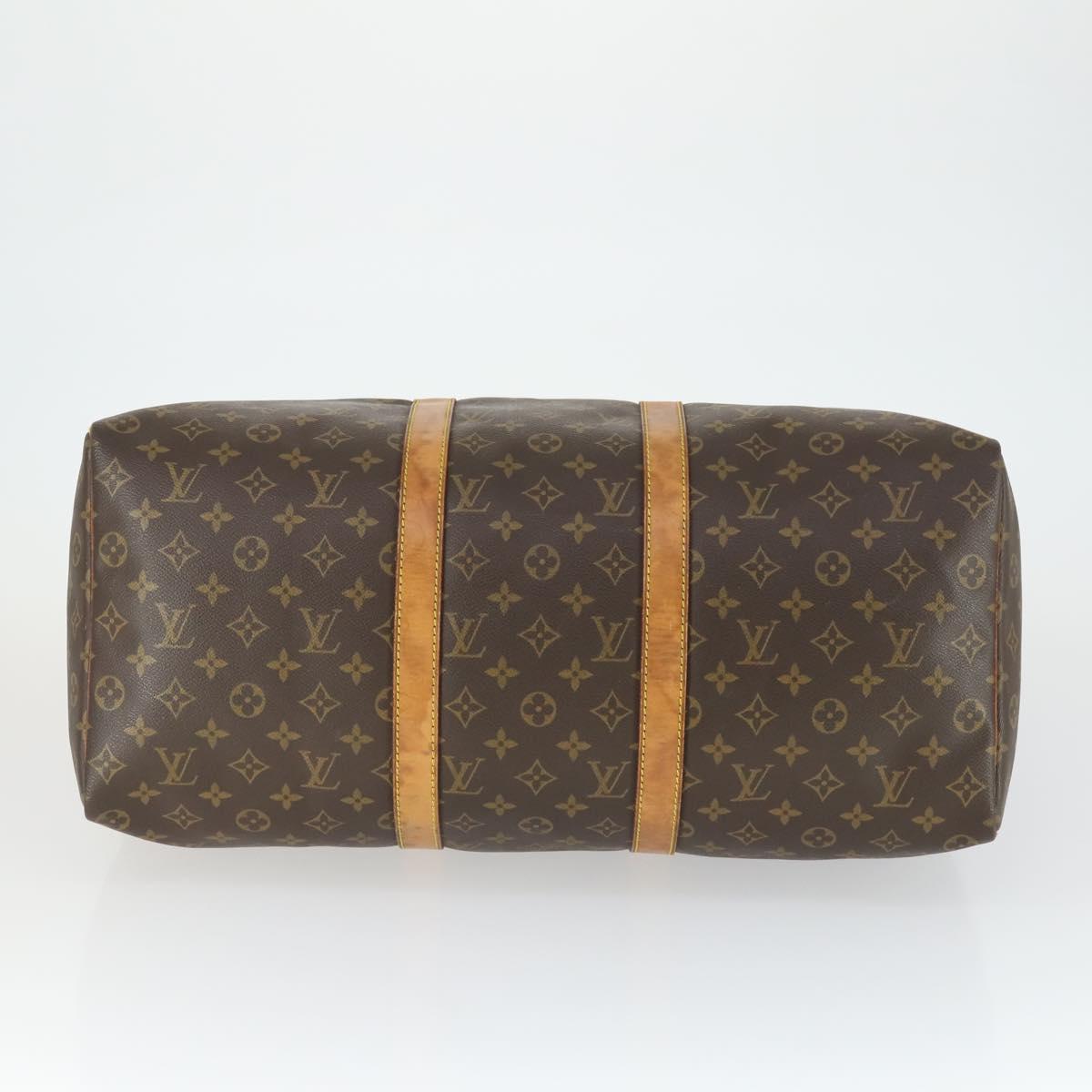 LOUIS VUITTON Monogram Keepall 50 Boston Bag M41426 LV Auth 171730