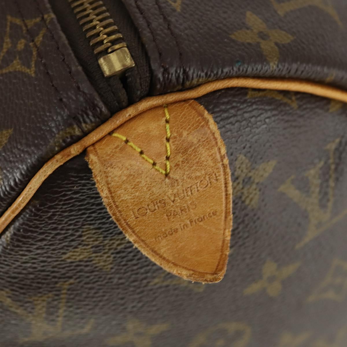 LOUIS VUITTON Monogram Keepall 45 Boston Bag M41428 LV Auth 171732