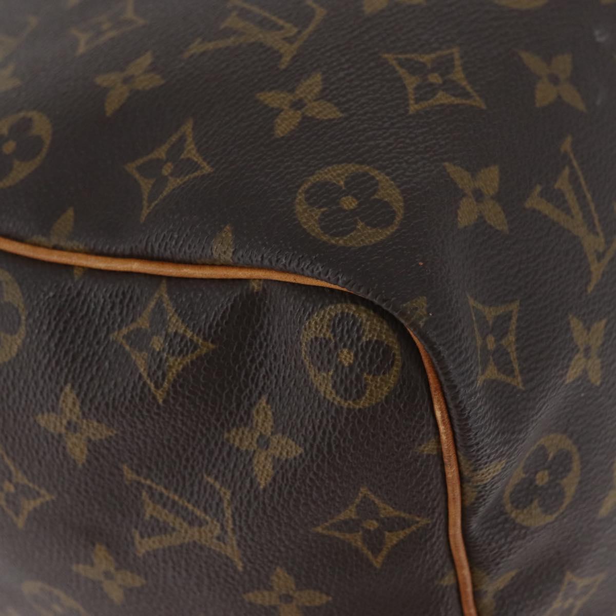 LOUIS VUITTON Monogram Speedy 35 Hand Bag M41524 LV Auth 171744