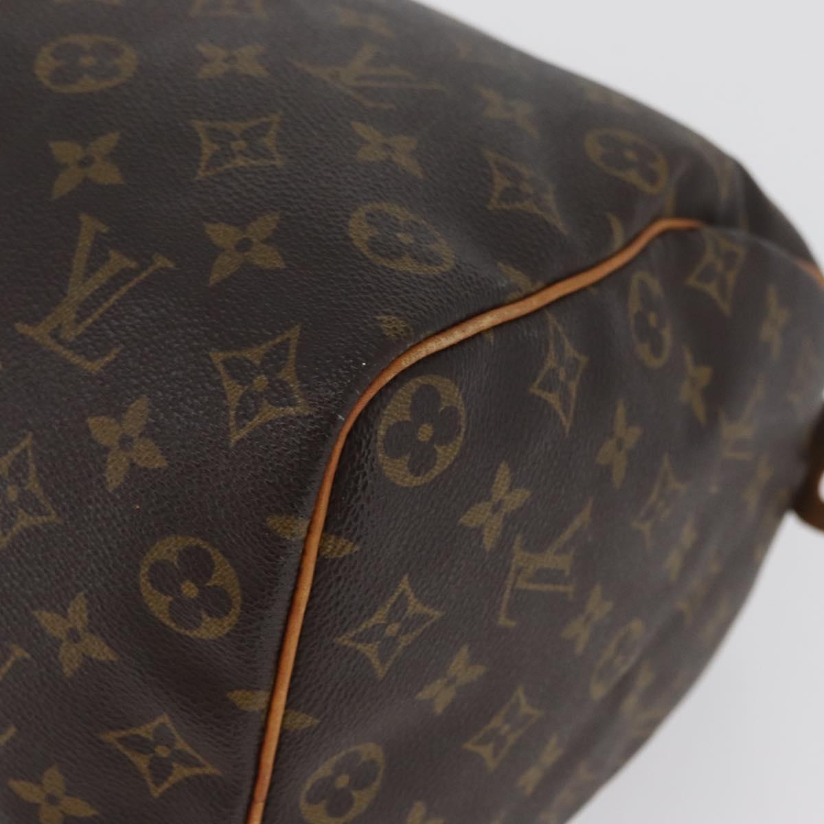 LOUIS VUITTON Monogram Speedy 35 Hand Bag M41524 LV Auth 171744