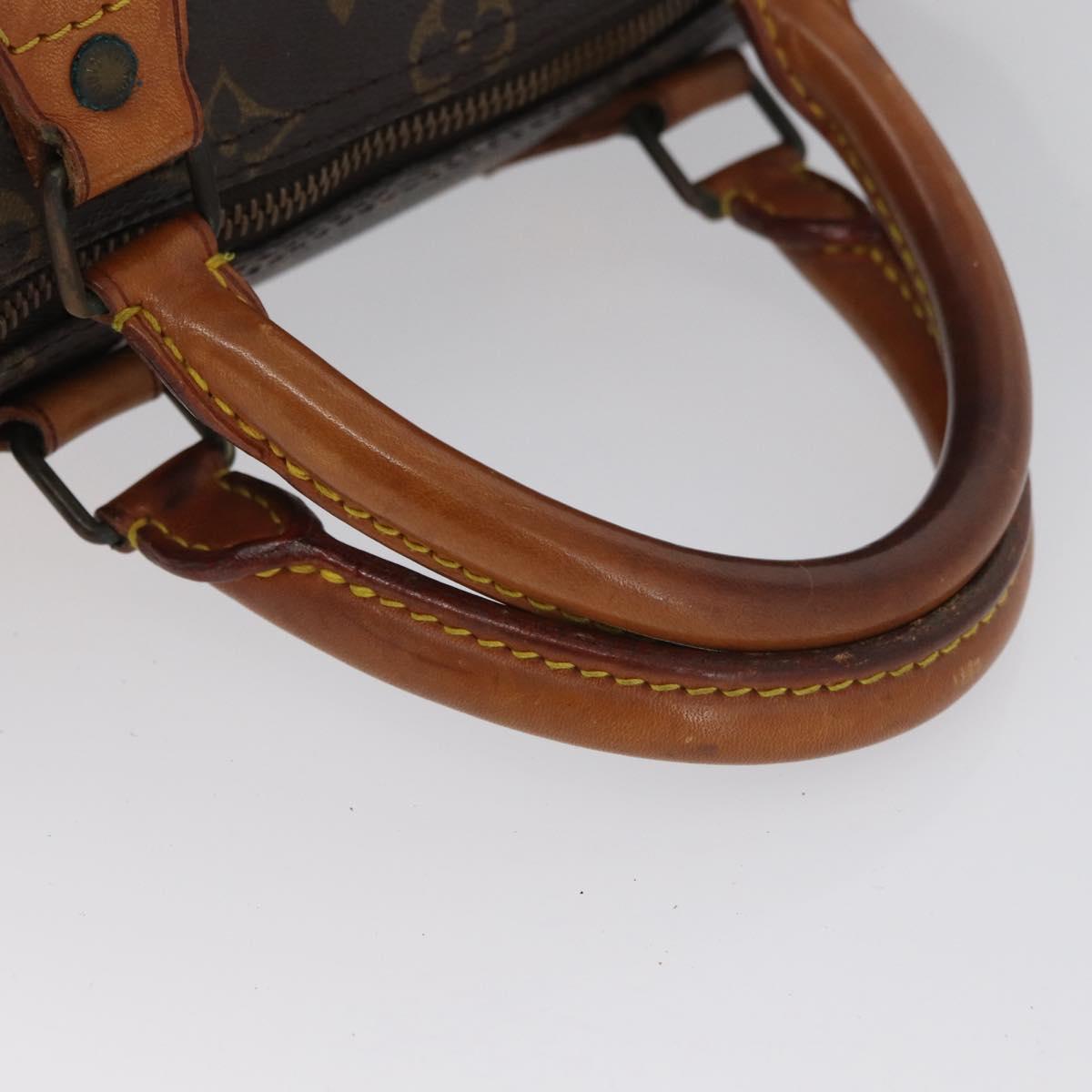 LOUIS VUITTON Monogram Speedy 35 Hand Bag M41524 LV Auth 171744