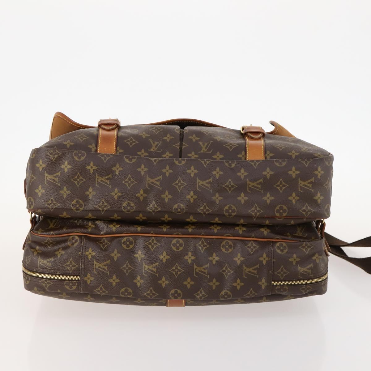 LOUIS VUITTON Monogram Sac Chassour 45 Boston Bag M41922 LV Auth 171758