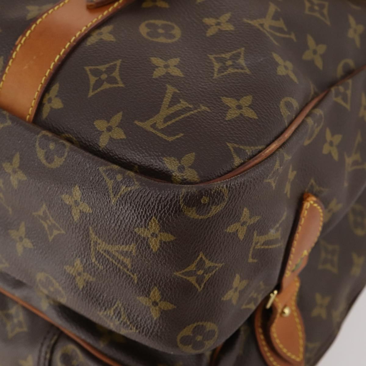LOUIS VUITTON Monogram Sac Chassour 45 Boston Bag M41922 LV Auth 171758