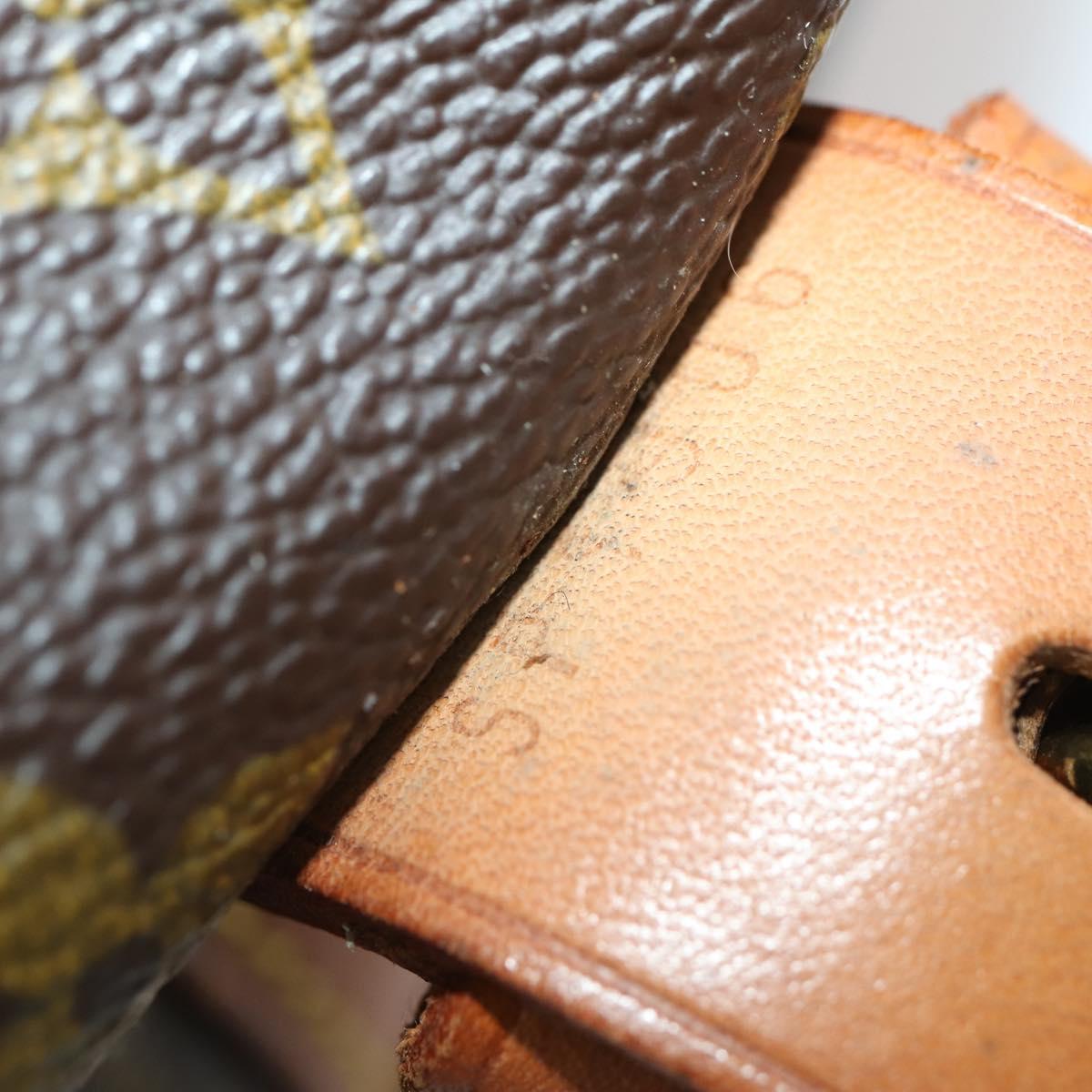LOUIS VUITTON Monogram Sac Chassour 45 Boston Bag M41922 LV Auth 171758