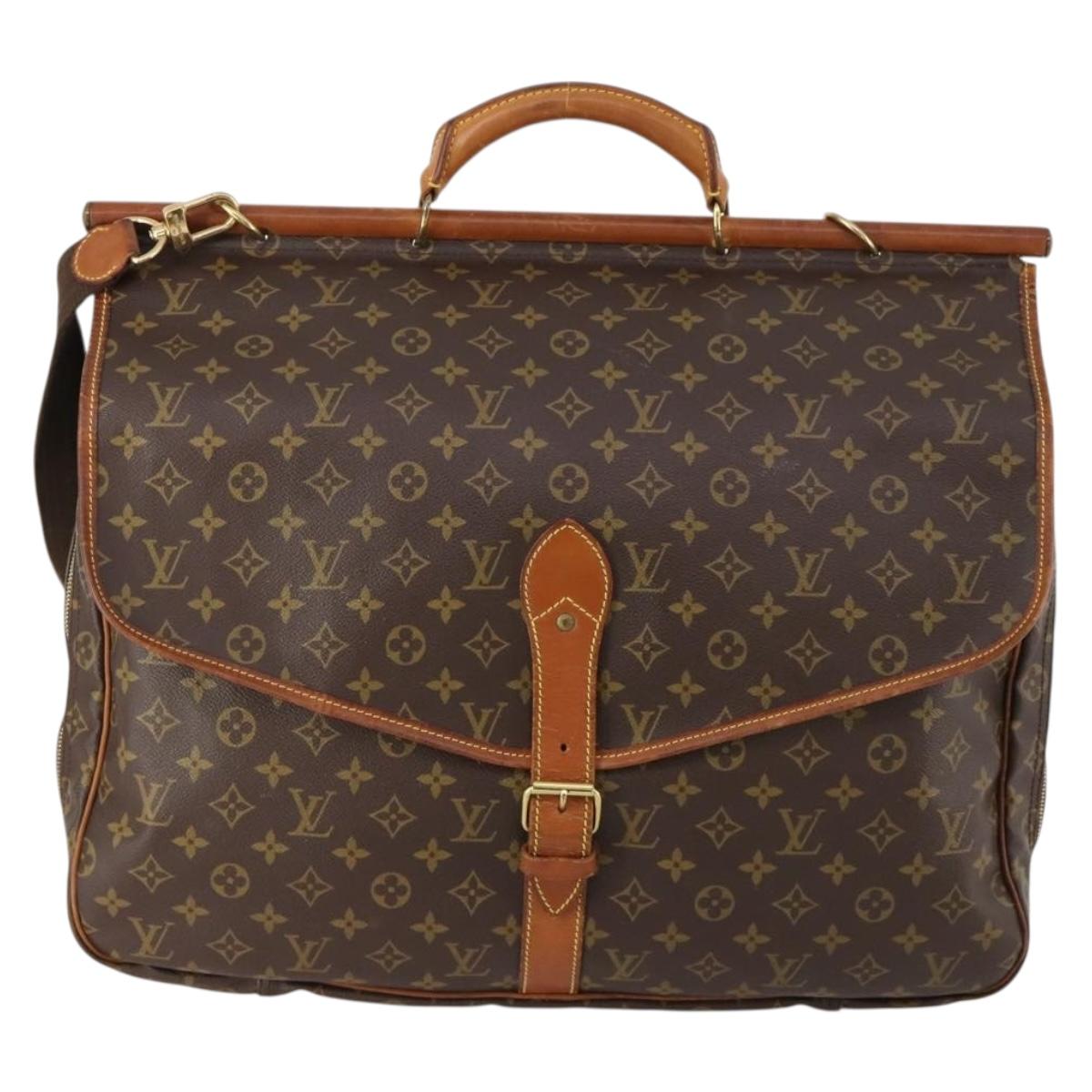 LOUIS VUITTON Monogram Sac Chassour 45 Boston Bag M41922 LV Auth 171758