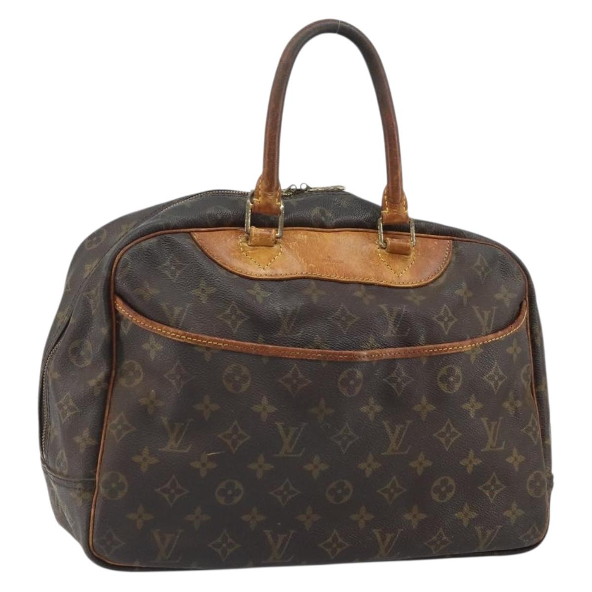 LOUIS VUITTON Monogram Deauville Hand Bag M47270 LV Auth 171764