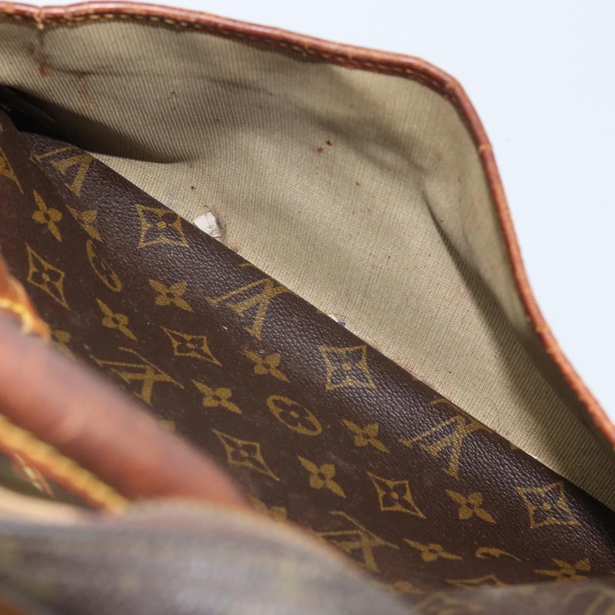 LOUIS VUITTON Monogram Deauville Hand Bag M47270 LV Auth 171764