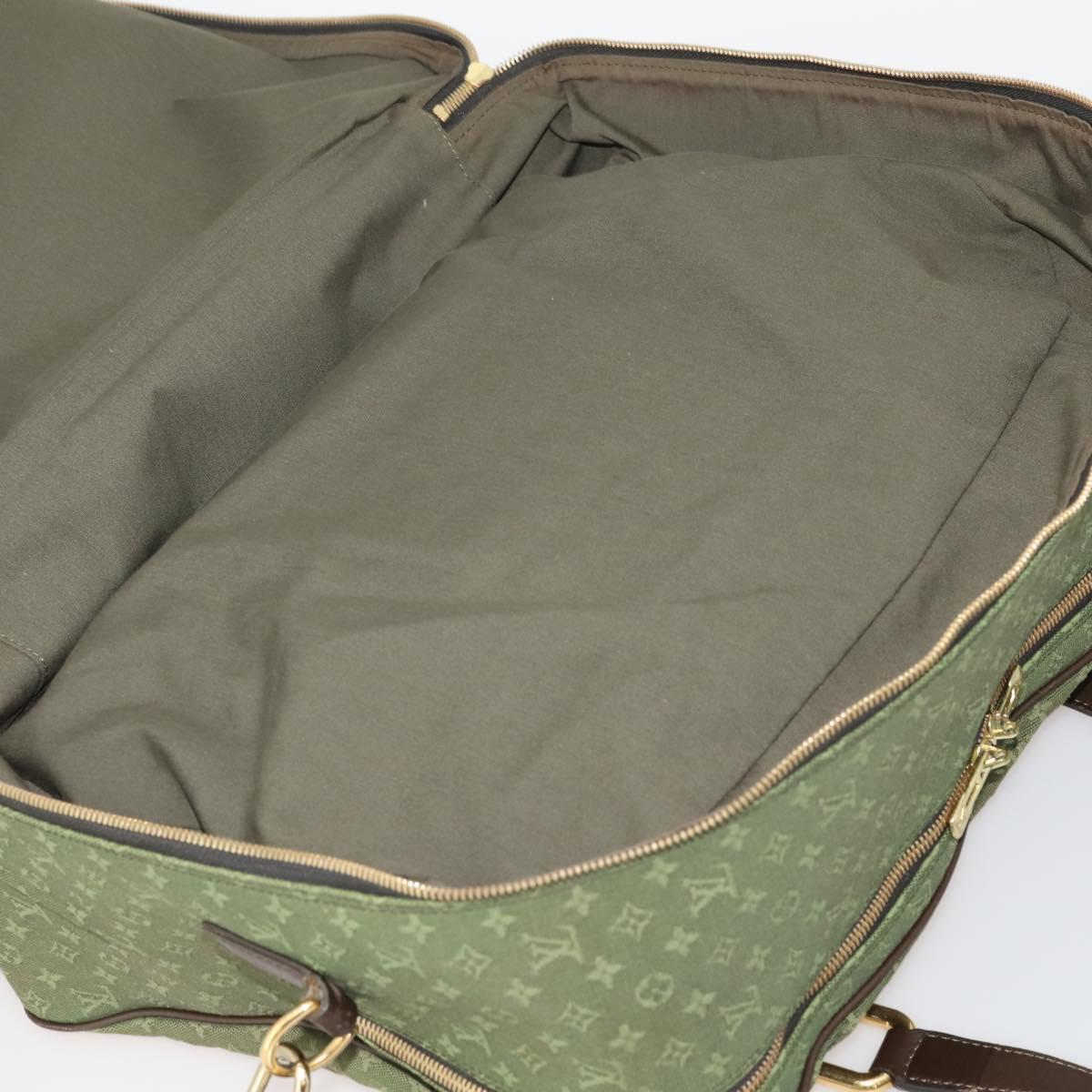 LOUIS VUITTON Monogram Mini Claudine Boston Bag TST Khaki M42332 LV Auth 171769