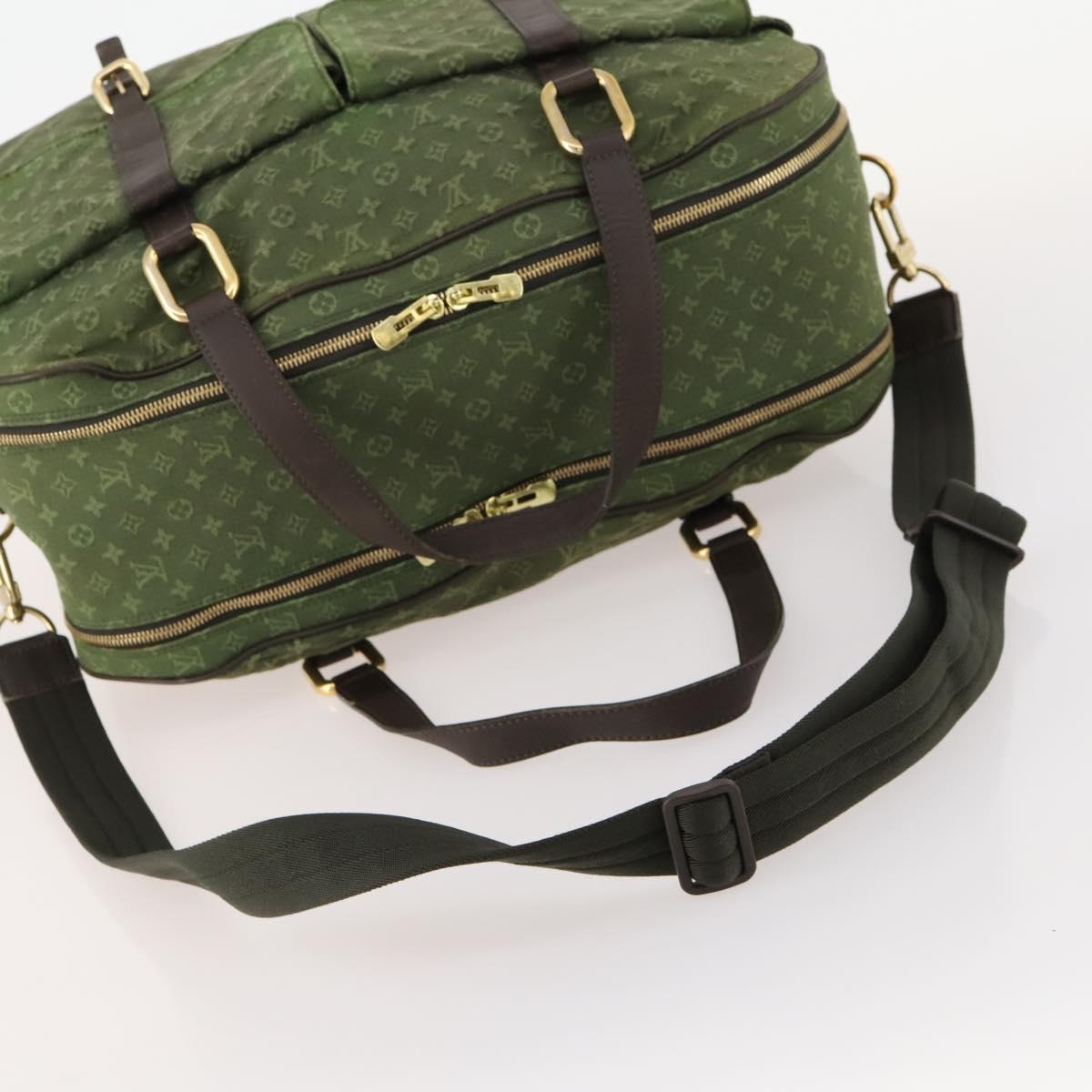 LOUIS VUITTON Monogram Mini Claudine Boston Bag TST Khaki M42332 LV Auth 171769