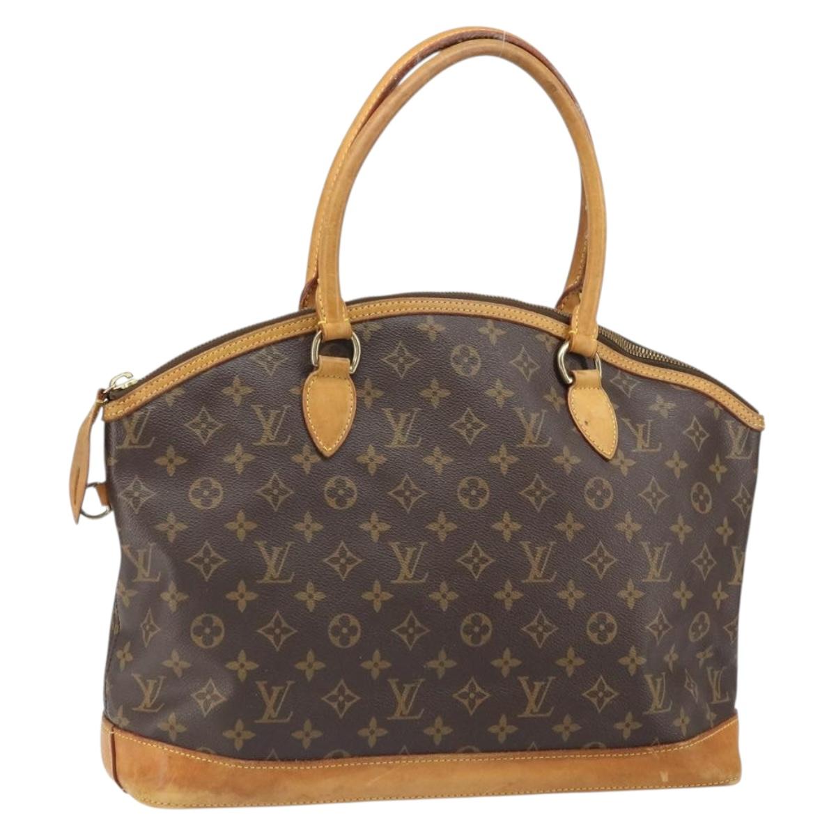 LOUIS VUITTON Monogram Lockit Horizontal Hand Bag M40104 LV Auth 171771