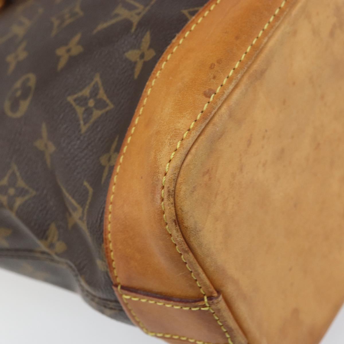 LOUIS VUITTON Monogram Lockit Horizontal Hand Bag M40104 LV Auth 171771