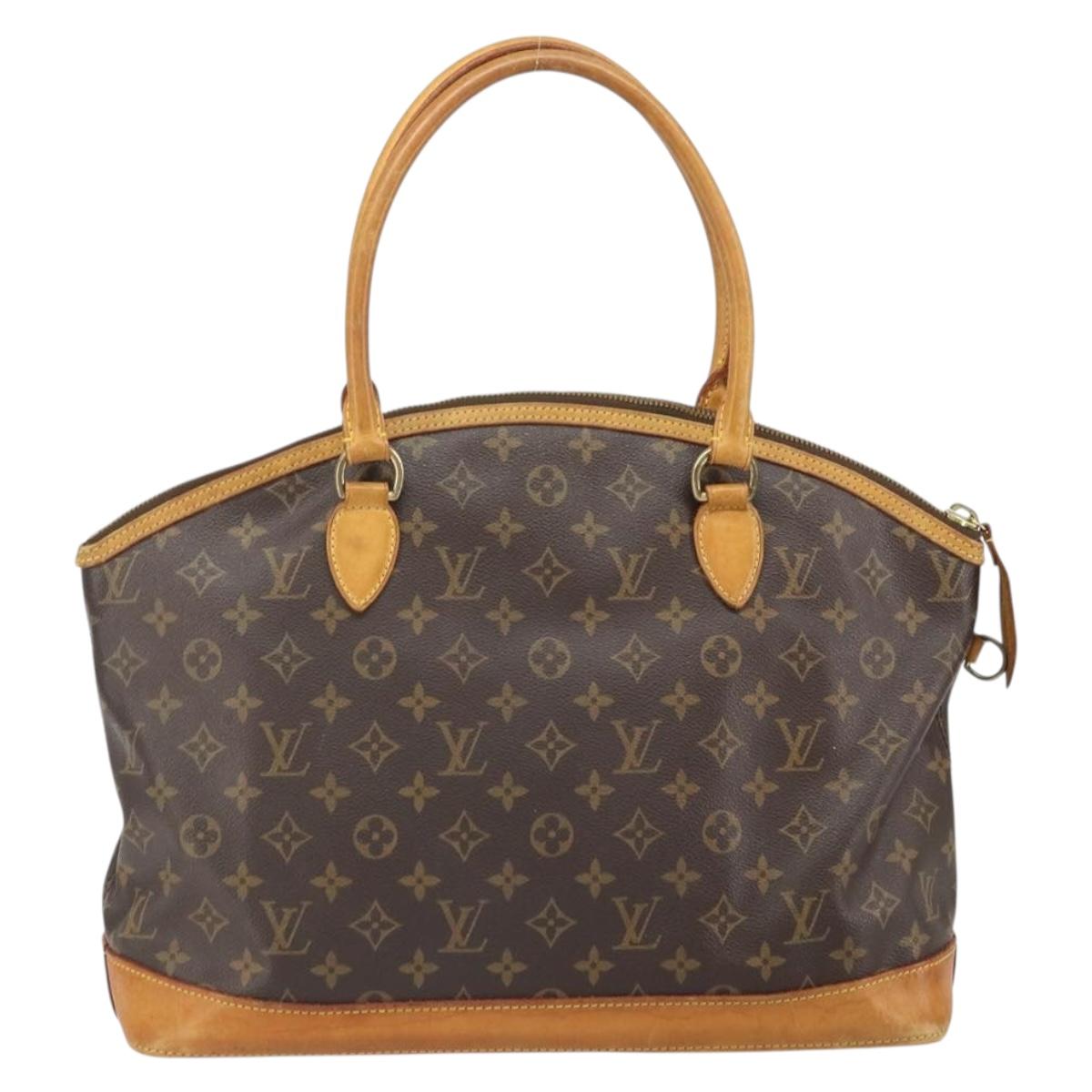 LOUIS VUITTON Monogram Lockit Horizontal Hand Bag M40104 LV Auth 171771