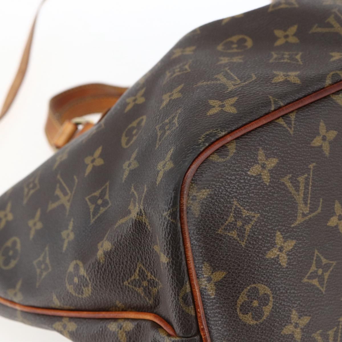 LOUIS VUITTON Monogram Palermo PM Tote Bag M40145 LV Auth 171772