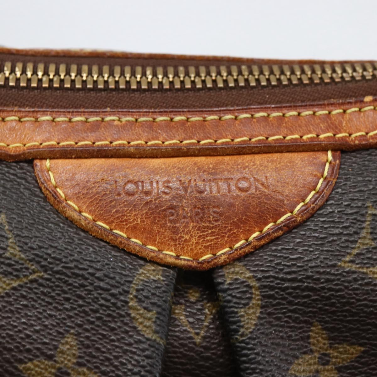 LOUIS VUITTON Monogram Palermo PM Tote Bag M40145 LV Auth 171772