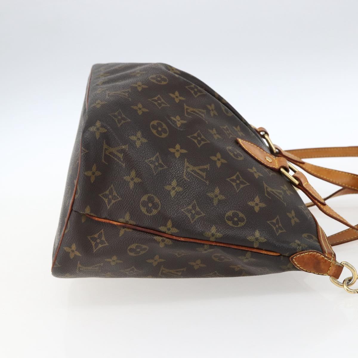LOUIS VUITTON Monogram Palermo PM Tote Bag M40145 LV Auth 171772