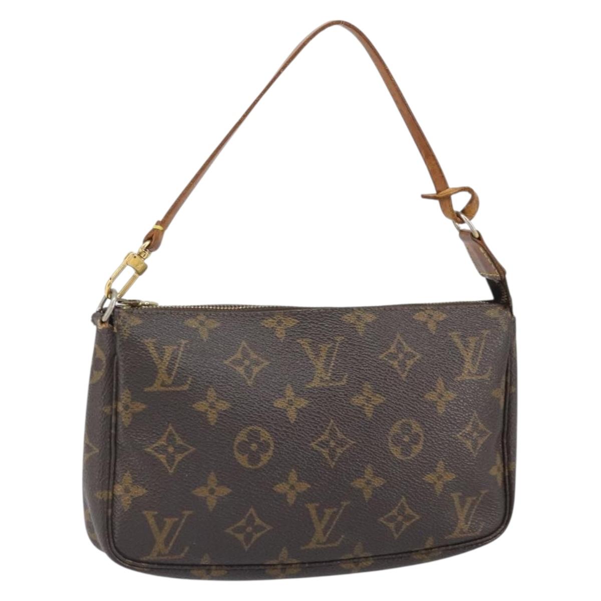 LOUIS VUITTON Monogram Pochette Accessoires Pouch M51980 LV Auth 171804A