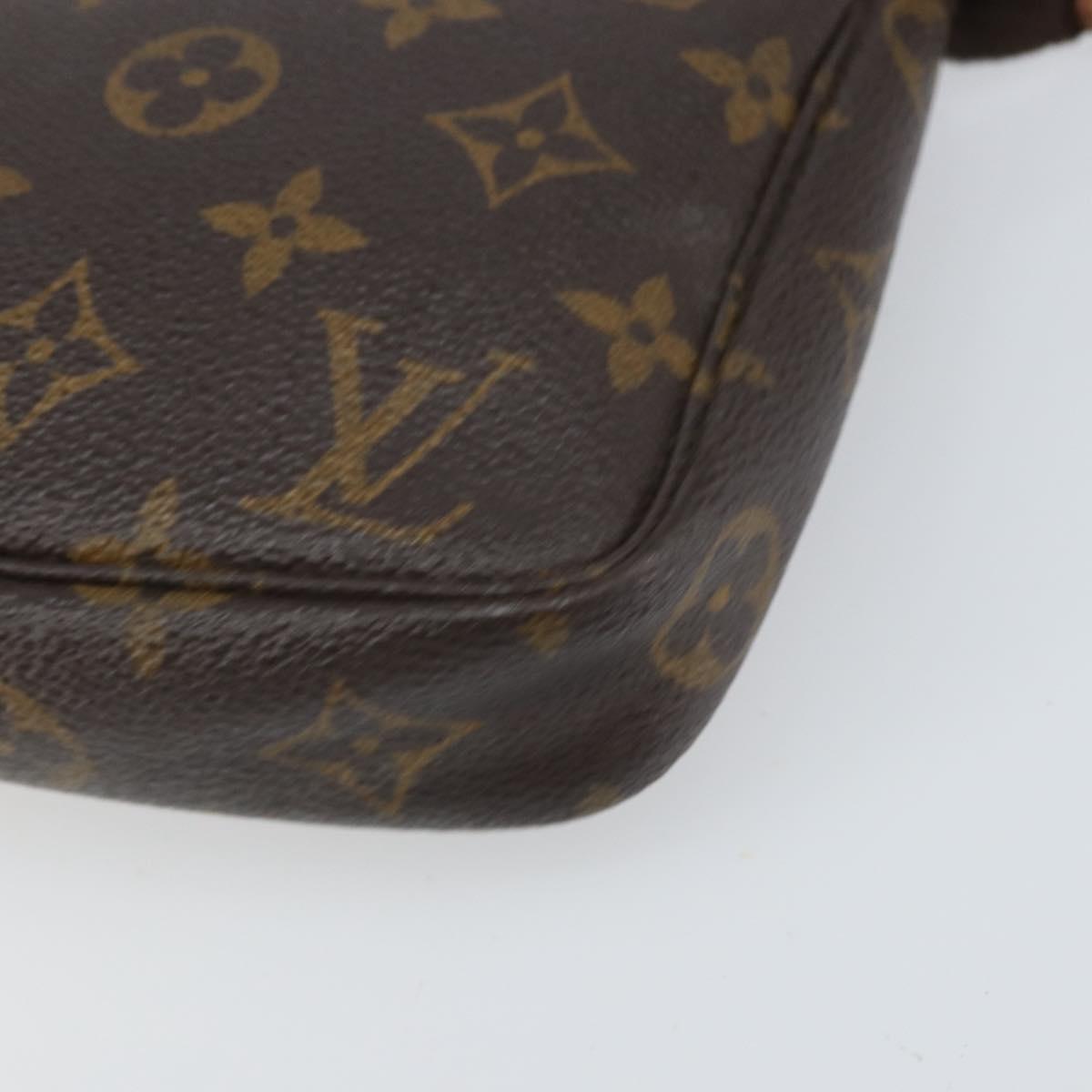 LOUIS VUITTON Monogram Pochette Accessoires Pouch M51980 LV Auth 171804A