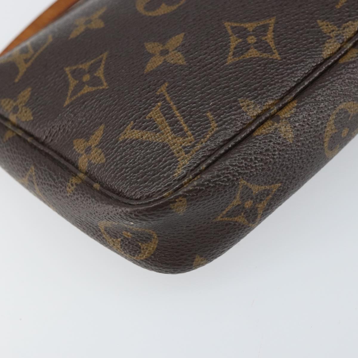 LOUIS VUITTON Monogram Pochette Accessoires Pouch M51980 LV Auth 171804A