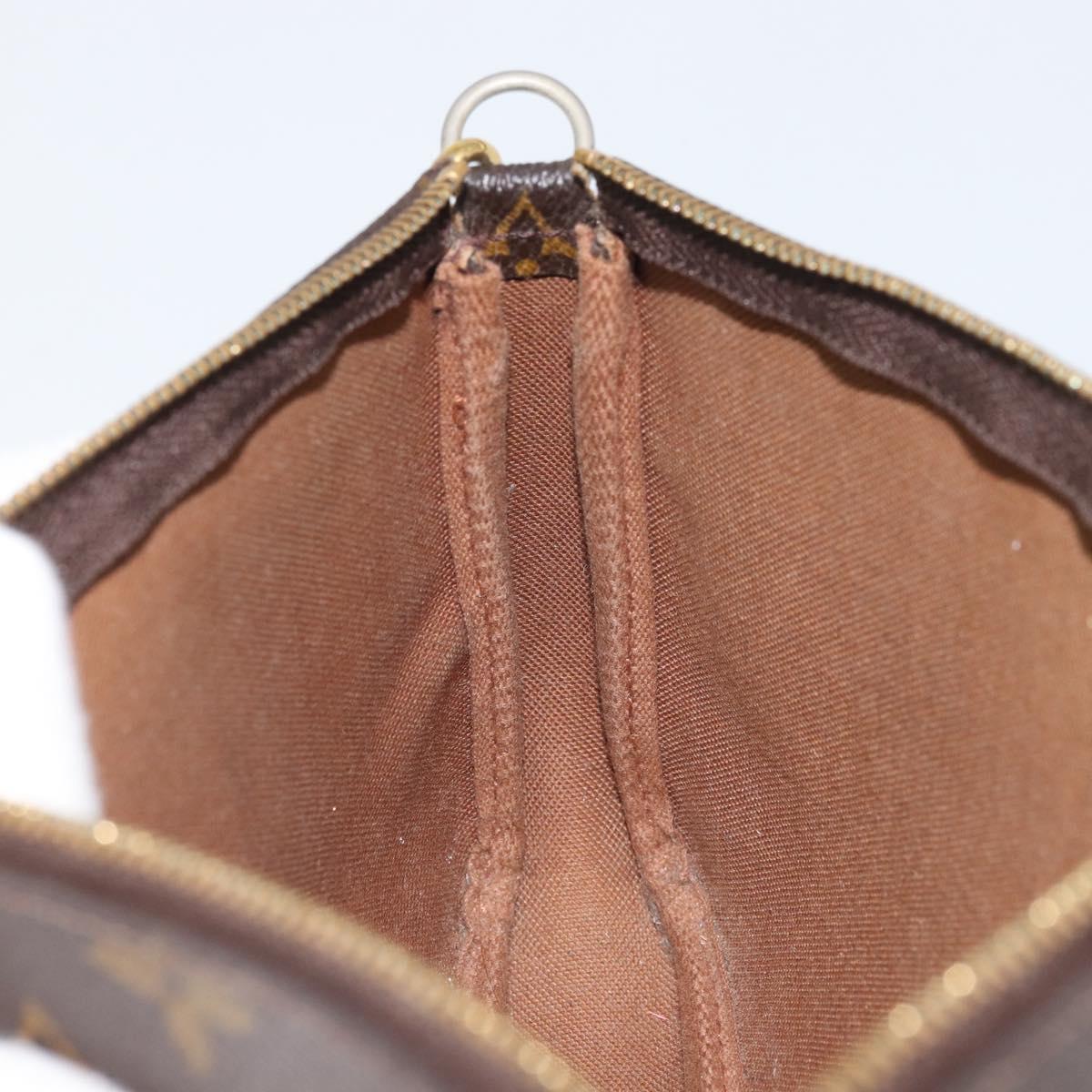 LOUIS VUITTON Monogram Pochette Accessoires Pouch M51980 LV Auth 171804A