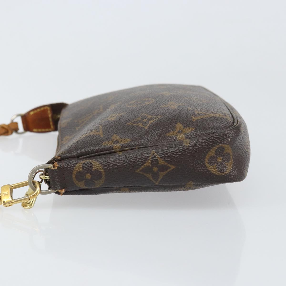 LOUIS VUITTON Monogram Pochette Accessoires Pouch M51980 LV Auth 171804A