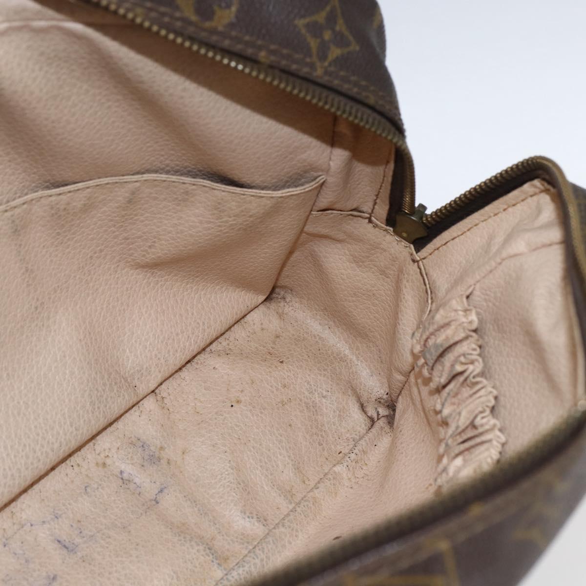 LOUIS VUITTON Monogram Trousse Toilette 28 Clutch Bag M47522 LV Auth 171810