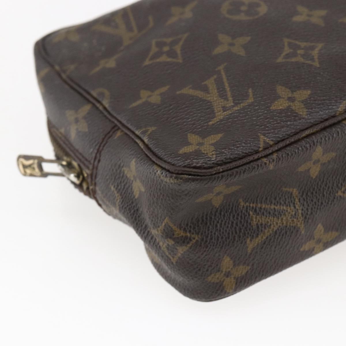 LOUIS VUITTON Monogram Trousse Toilette 23 Clutch Bag M47524 LV Auth 171812