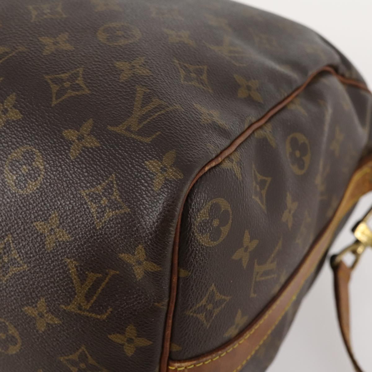 LOUIS VUITTON Monogram Keepall Bandouliere 45 Boston Bag M41418 LV Auth 171825