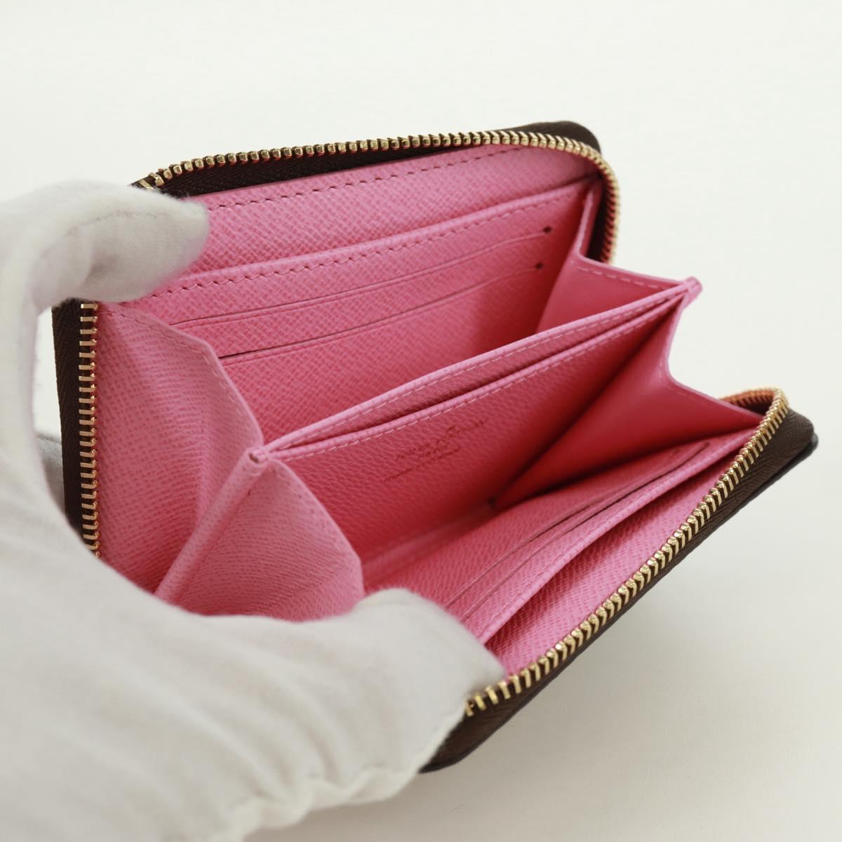 LOUIS VUITTON Damier Ebene Zippy Coin Purse Coin Purse N40721 LV Auth 171851SAM