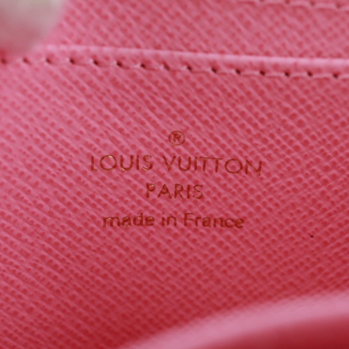 LOUIS VUITTON Damier Ebene Zippy Coin Purse Coin Purse N40721 LV Auth 171851SAM