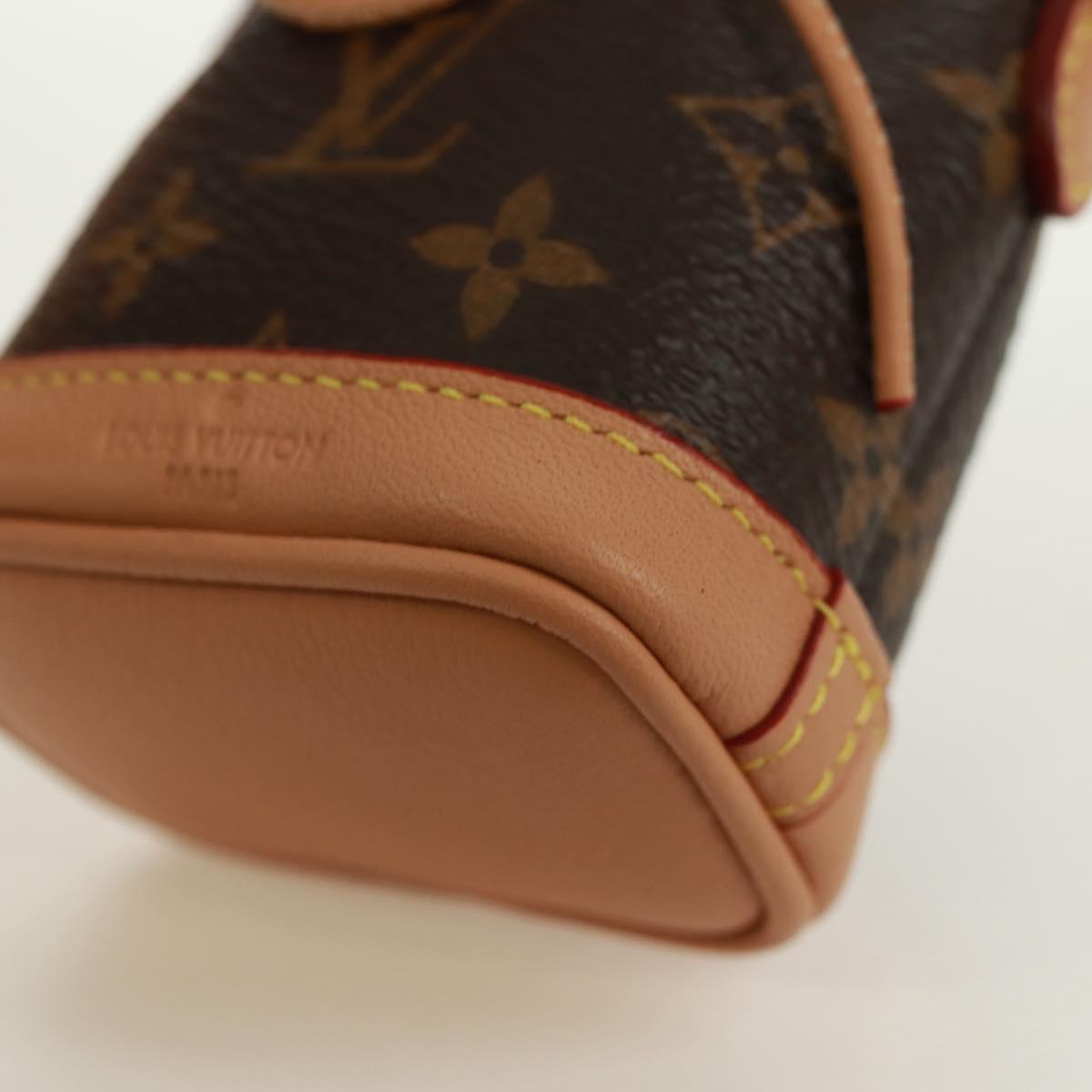 LOUIS VUITTON Monogram Vivienne Micronoe Bag Charm M00818 LV Auth 171855SAM