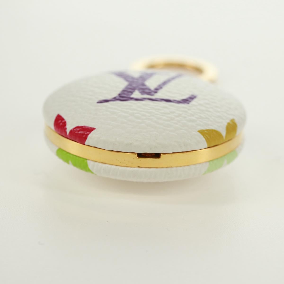 LOUIS VUITTON Monogram Multicolor Astropill Charm White M51911 LV Auth 171866V