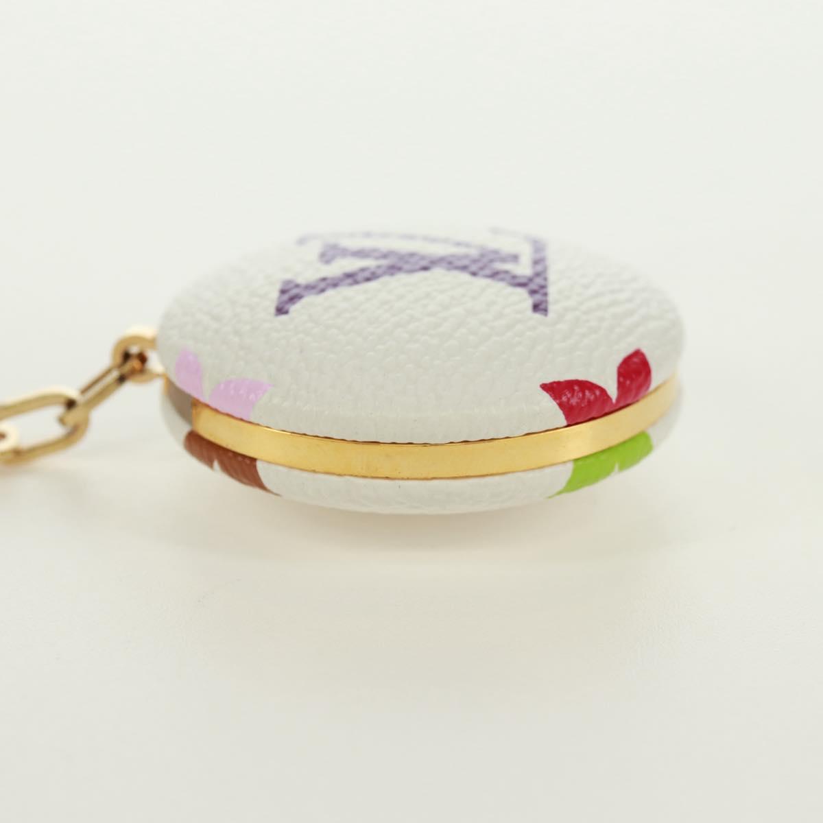 LOUIS VUITTON Monogram Multicolor Astropill Charm White M51911 LV Auth 171866V