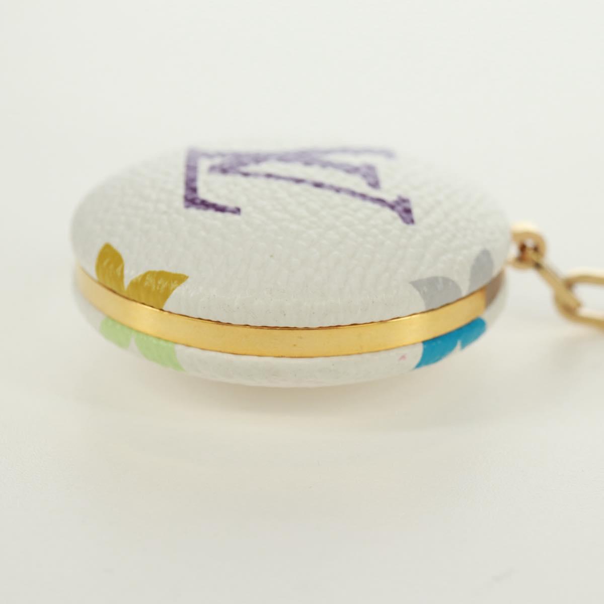 LOUIS VUITTON Monogram Multicolor Astropill Charm White M51911 LV Auth 171866V