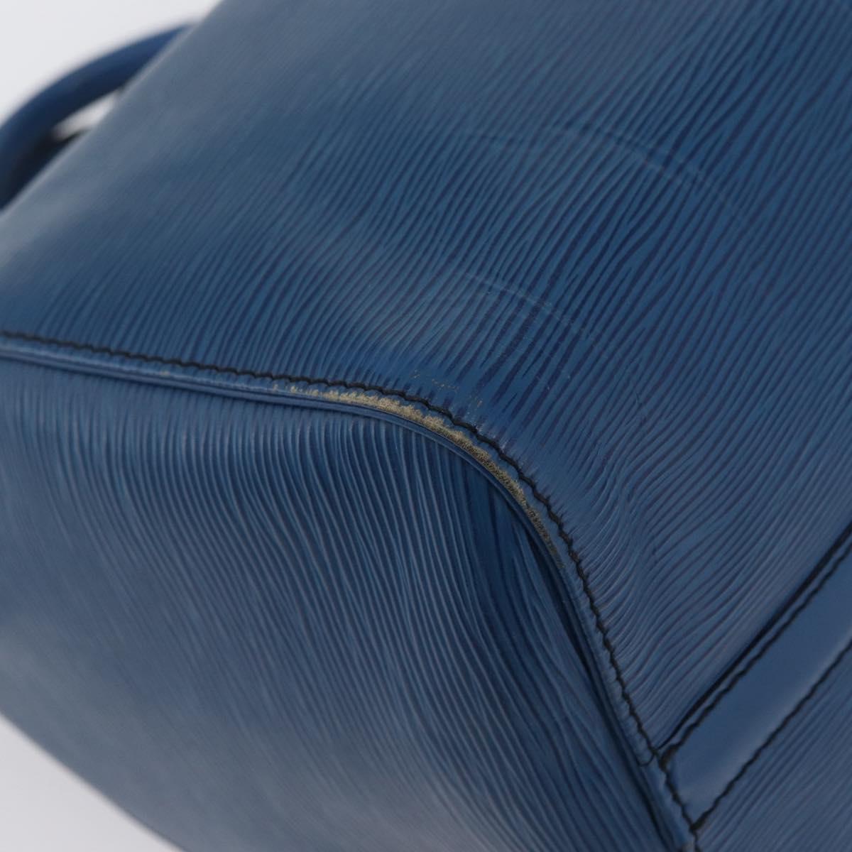 LOUIS VUITTON Epi Speedy 30 Hand Bag Toledo Blue M43005 LV Auth 171891
