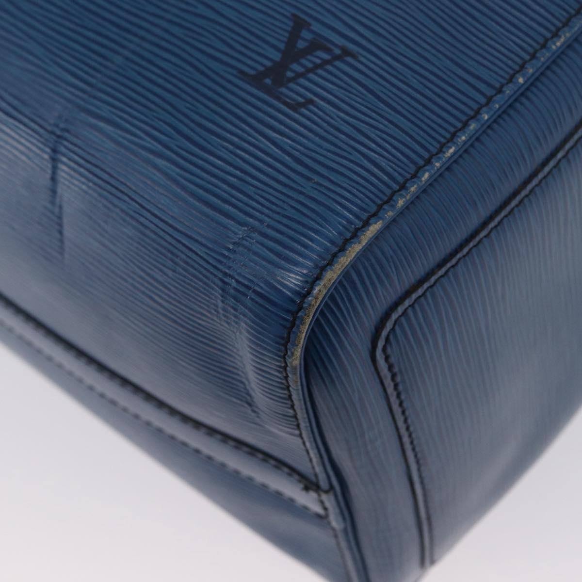 LOUIS VUITTON Epi Speedy 30 Hand Bag Toledo Blue M43005 LV Auth 171891