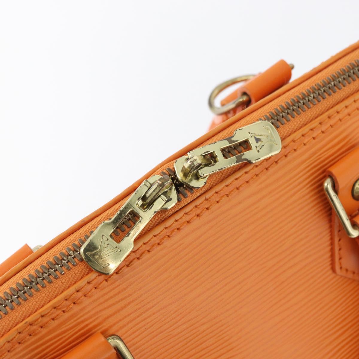 LOUIS VUITTON Epi Alma Hand Bag Orange Mandarin M5214H LV Auth 171893