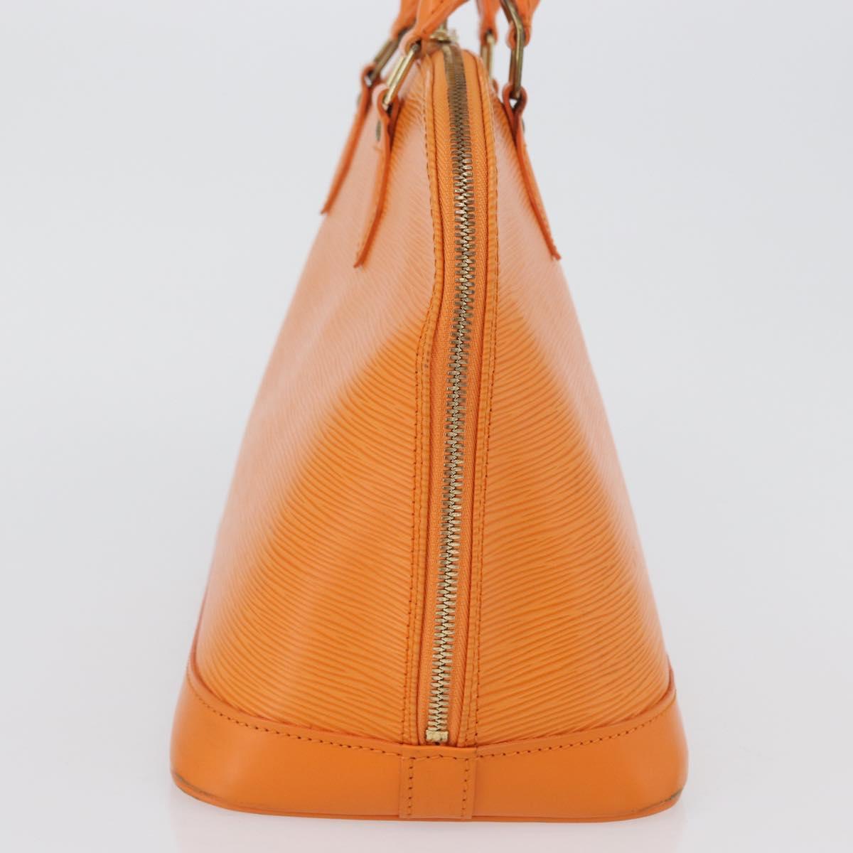 LOUIS VUITTON Epi Alma Hand Bag Orange Mandarin M5214H LV Auth 171893