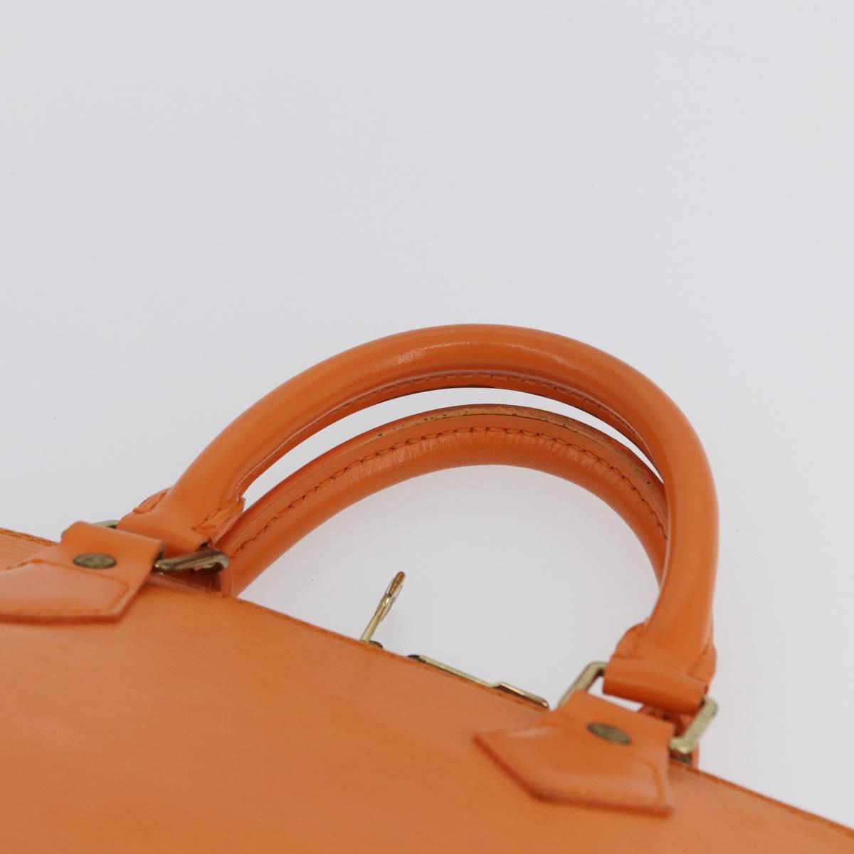 LOUIS VUITTON Epi Alma Hand Bag Orange Mandarin M5214H LV Auth 171893