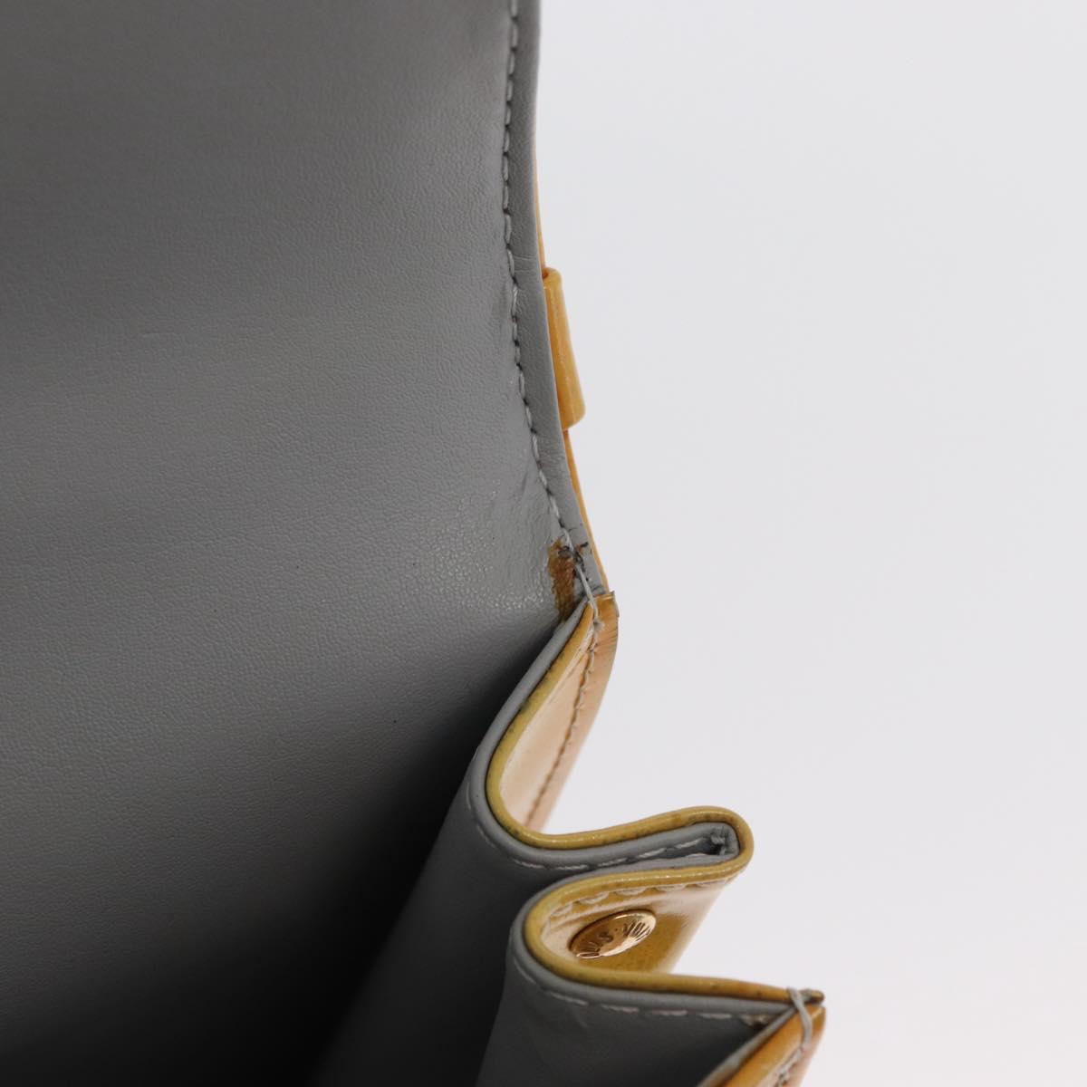 LOUIS VUITTON Monogram Vernis Spring street Hand Bag Gris M91029 LV Auth 171927