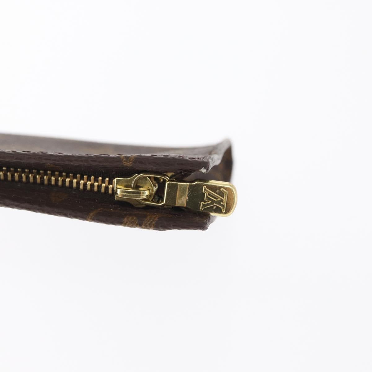 LOUIS VUITTON Monogram Bucket GM Accessory Pouch LV Auth 171931
