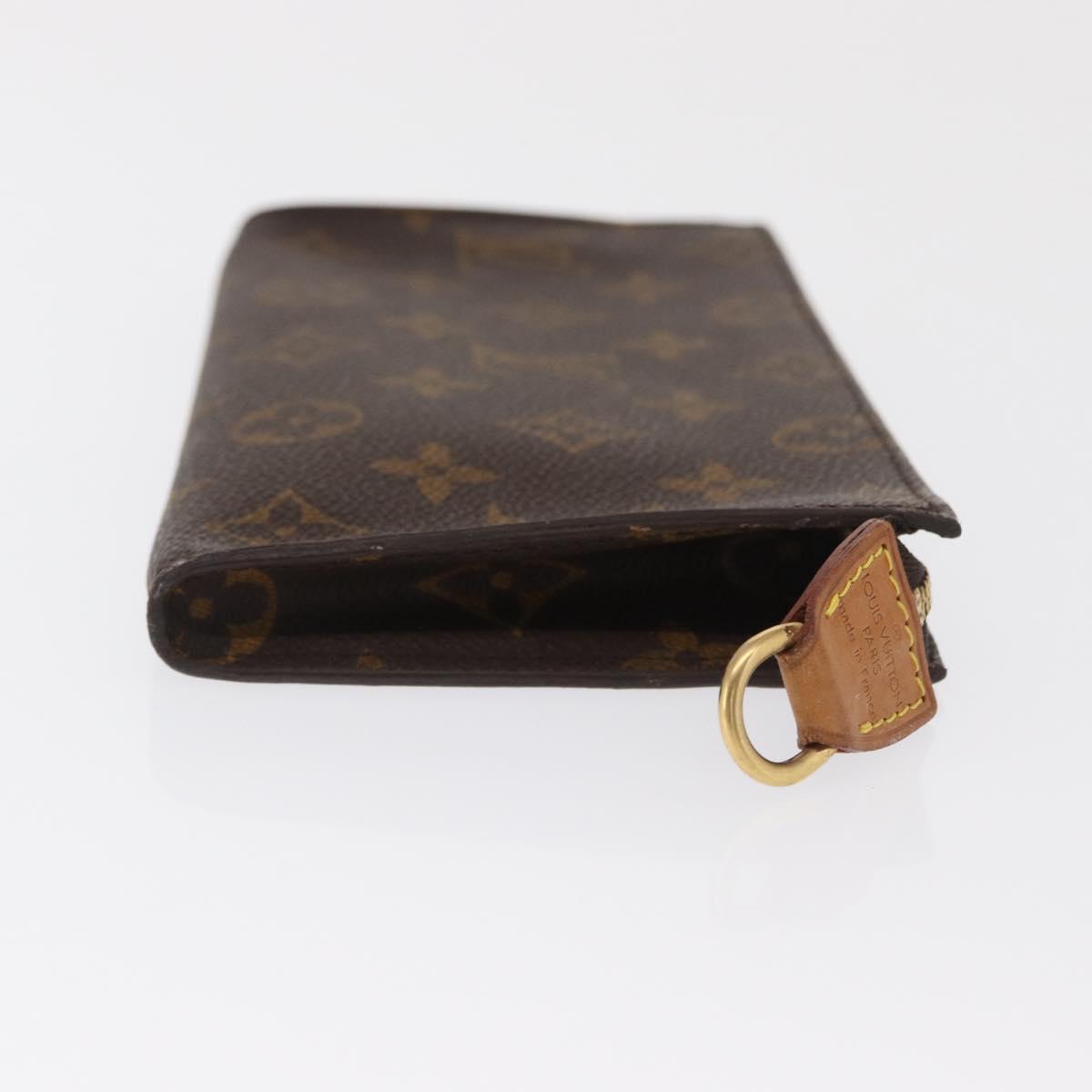 LOUIS VUITTON Monogram Bucket GM Accessory Pouch LV Auth 171931