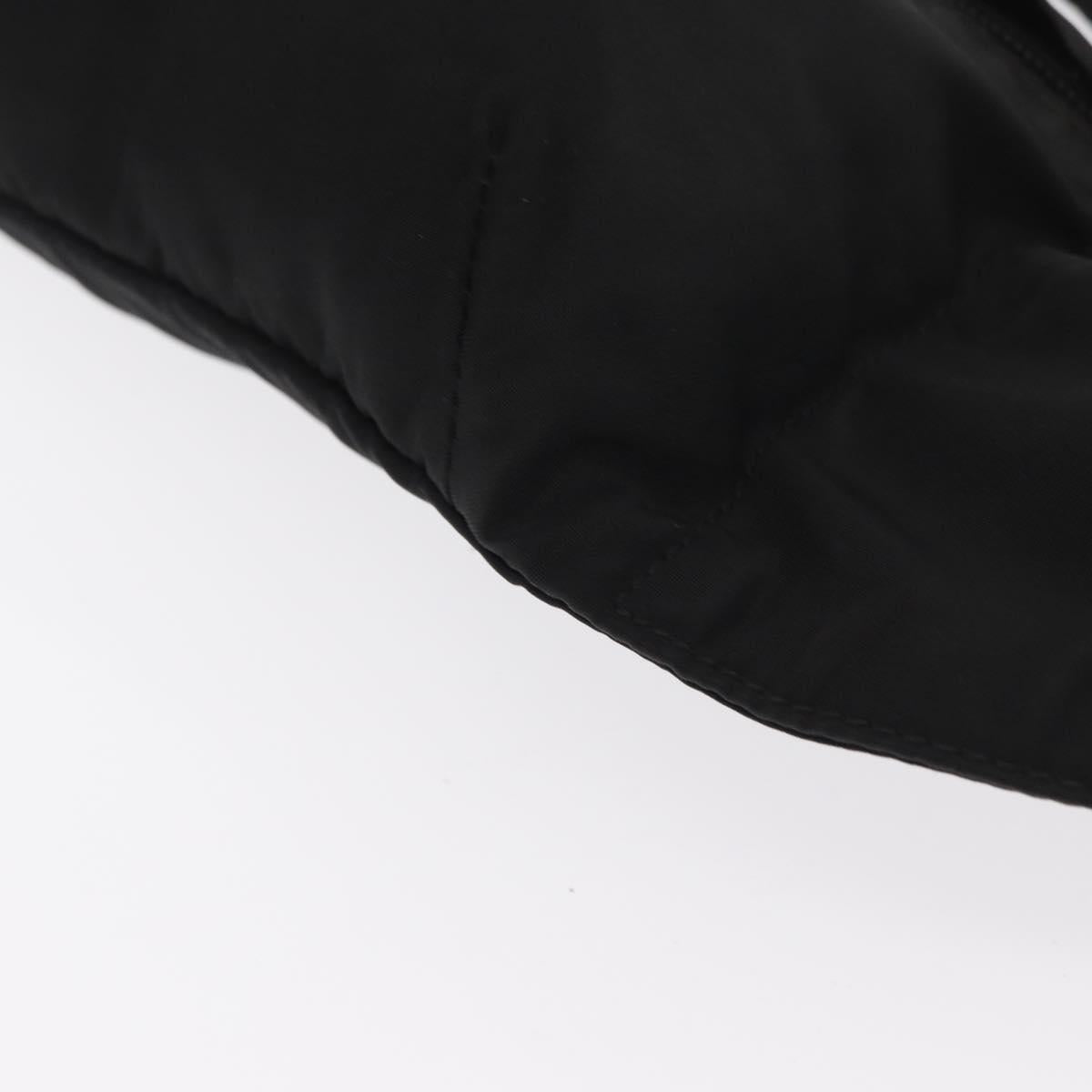PRADA Waist bag Nylon Black Auth 171943