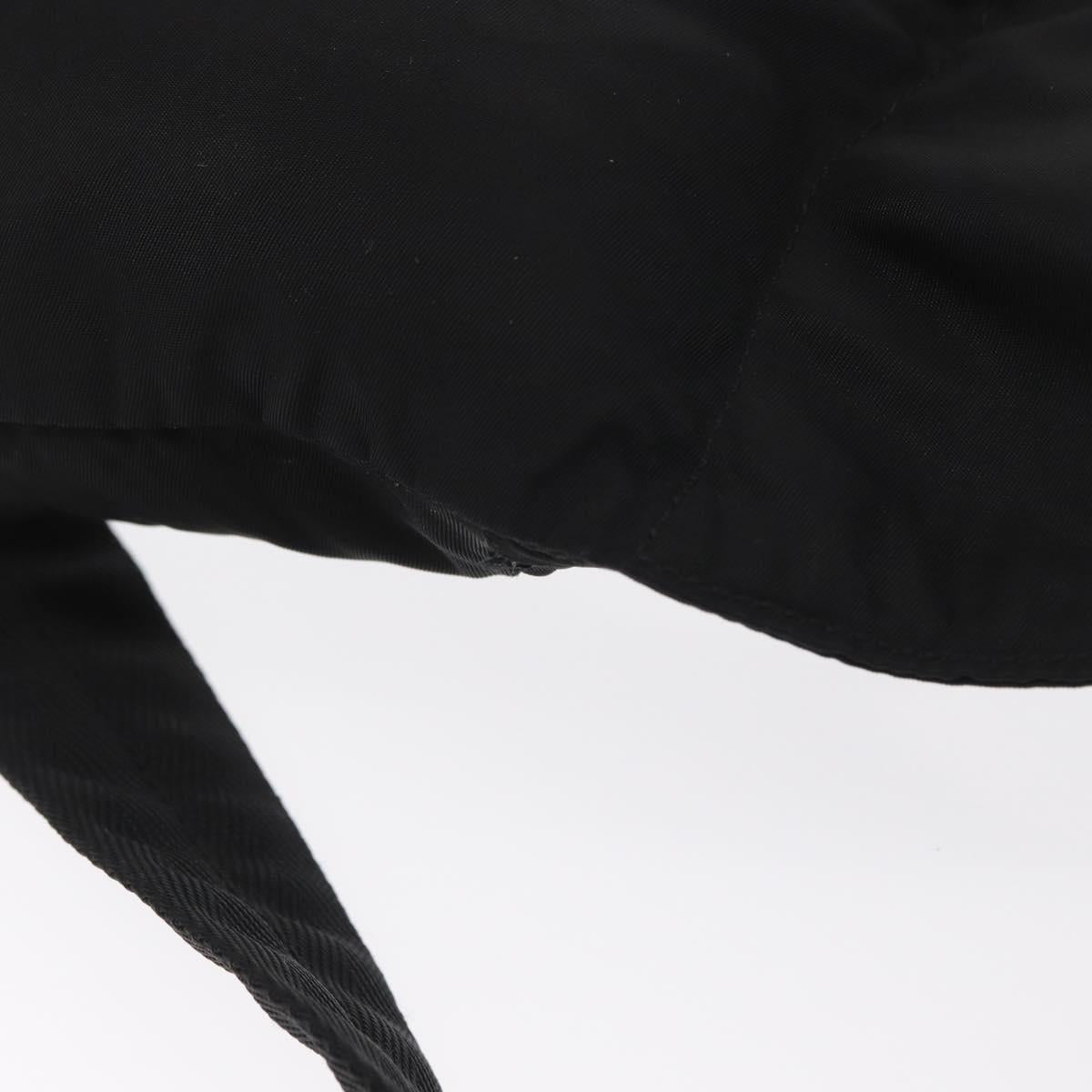 PRADA Waist bag Nylon Black Auth 171943