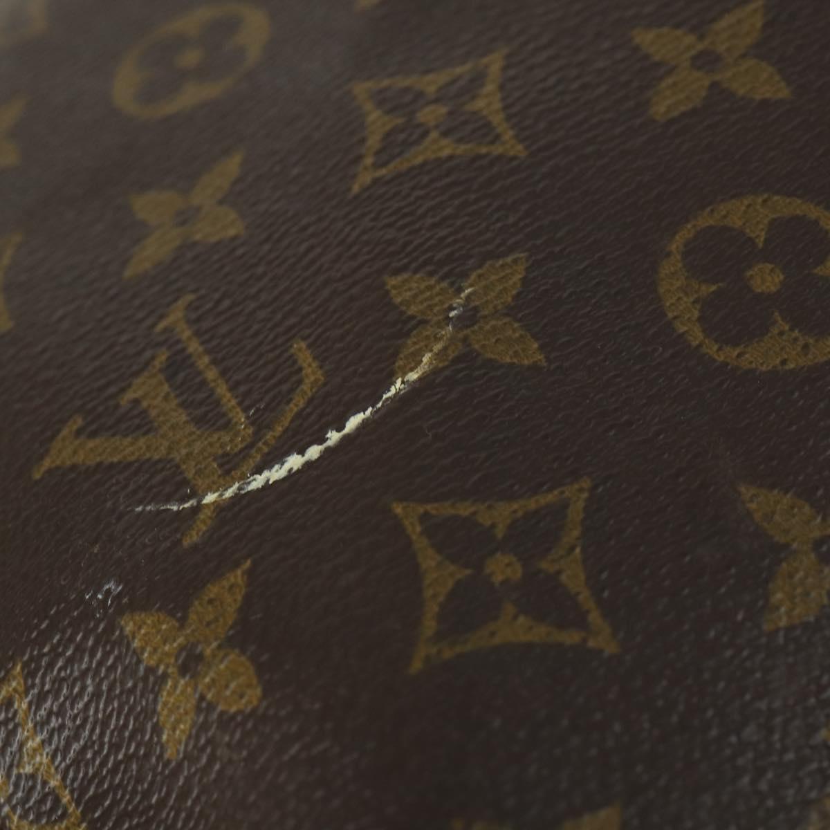 LOUIS VUITTON Monogram Keepall 55 Boston Bag M41424 LV Auth 171947