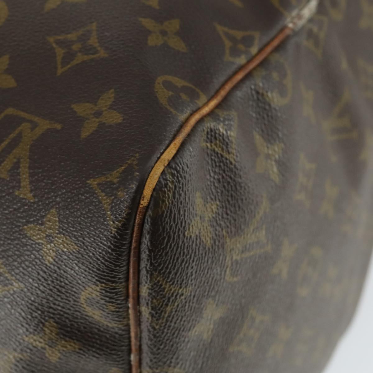 LOUIS VUITTON Monogram Keepall 55 Boston Bag M41424 LV Auth 171947