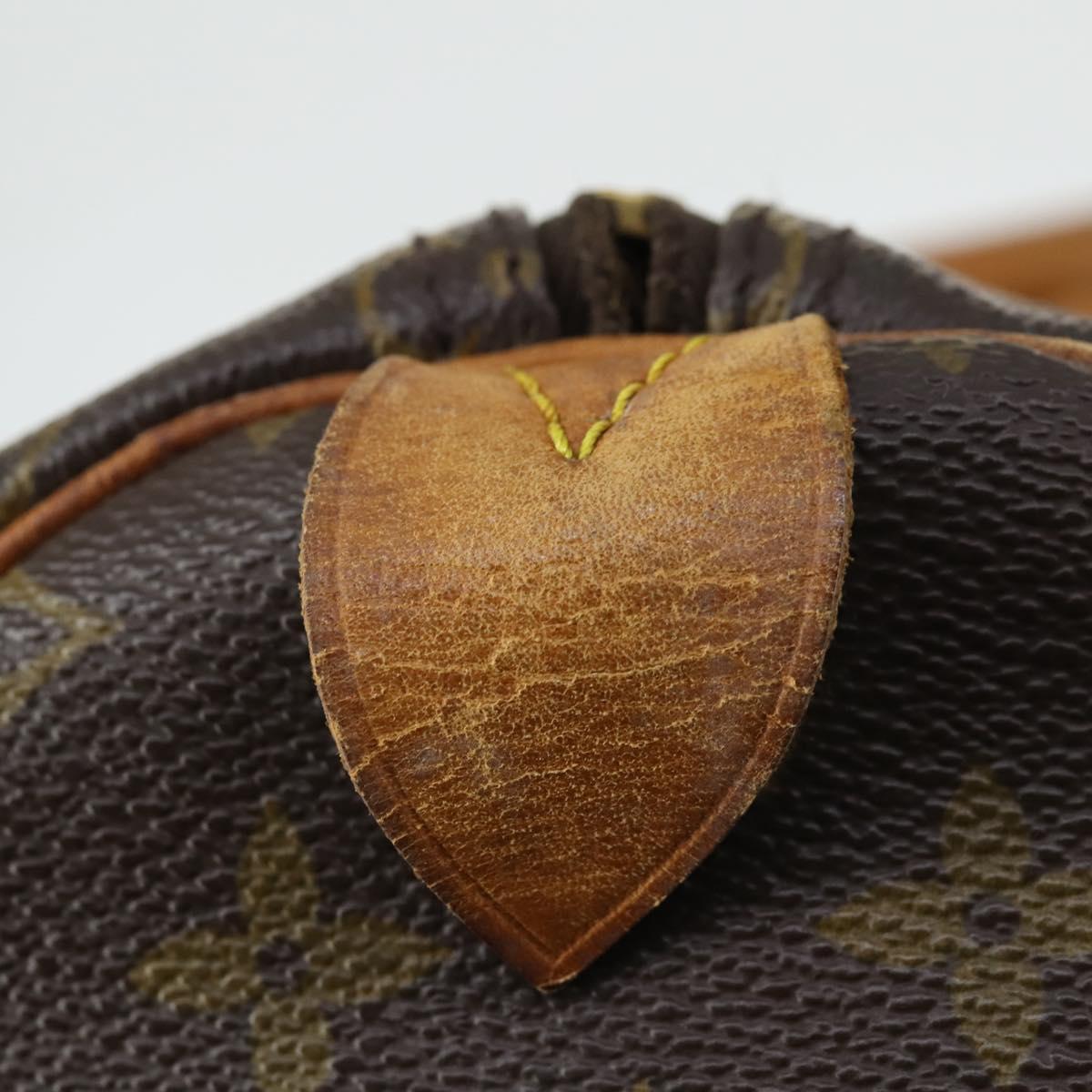 LOUIS VUITTON Monogram Keepall 55 Boston Bag M41424 LV Auth 171947