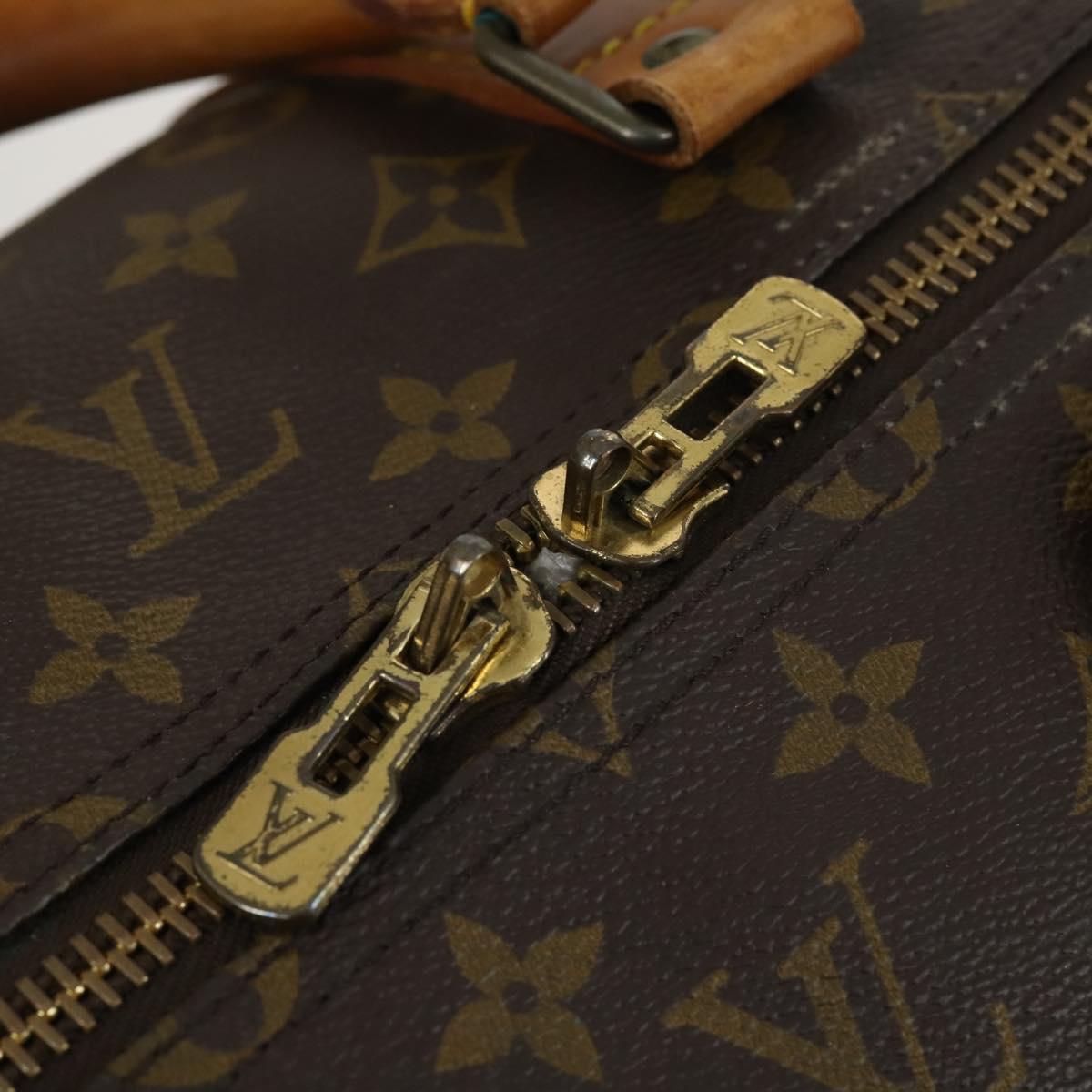 LOUIS VUITTON Monogram Keepall 55 Boston Bag M41424 LV Auth 171947