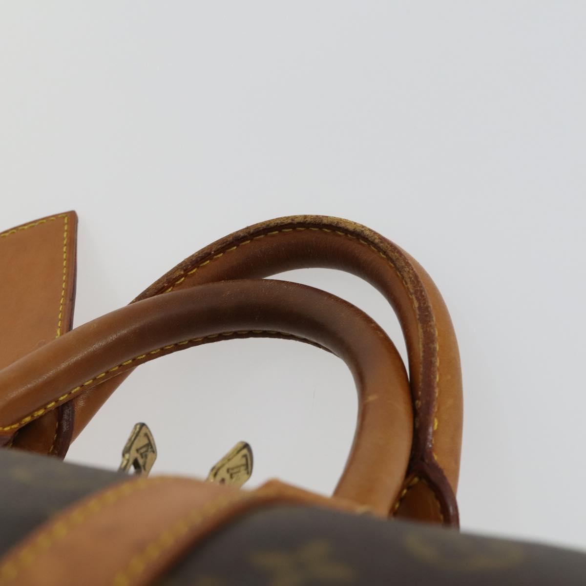 LOUIS VUITTON Monogram Keepall 55 Boston Bag M41424 LV Auth 171947