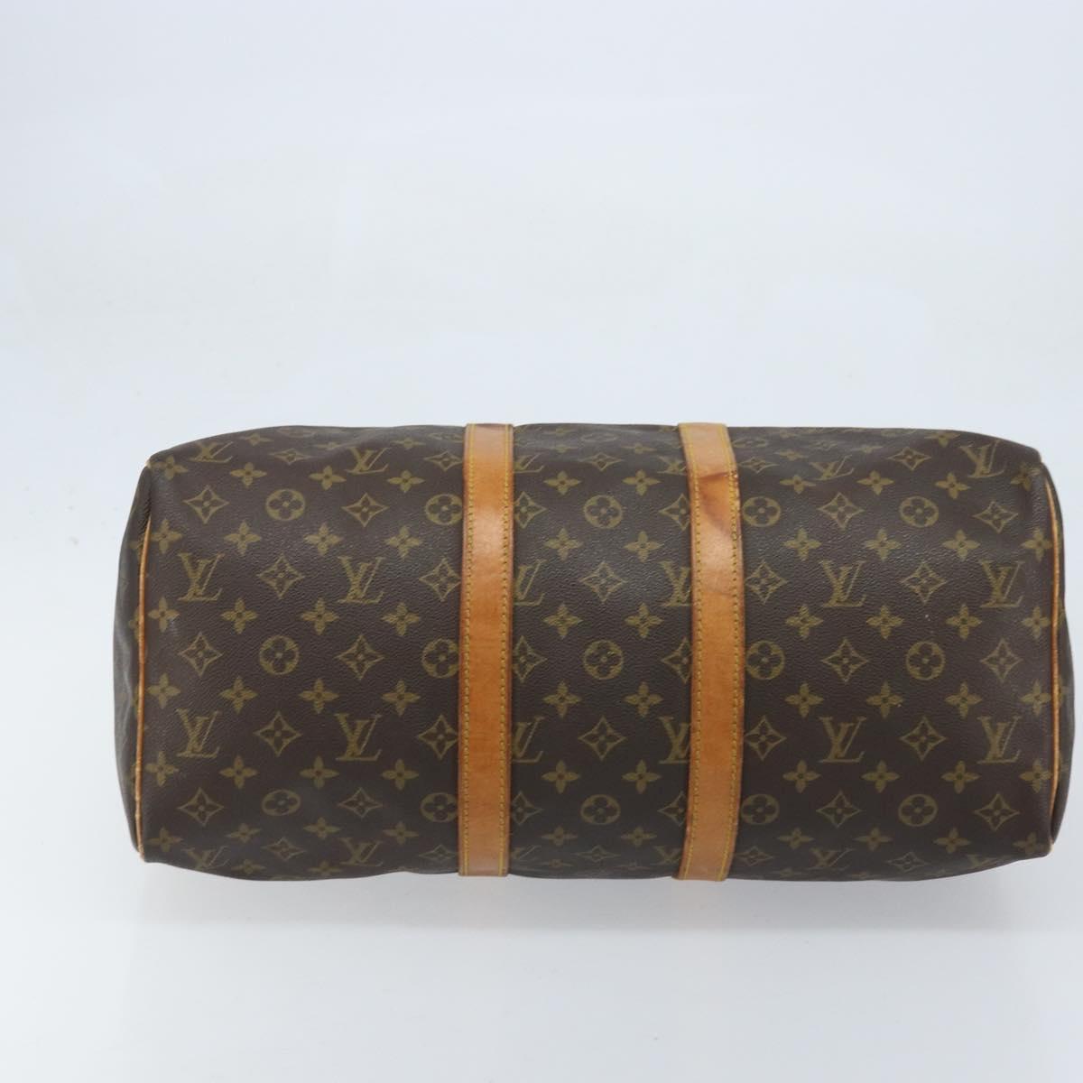 LOUIS VUITTON Monogram Keepall 45 Boston Bag M41428 LV Auth 171950